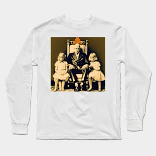 aleister crowley 2 Long Sleeve T-Shirt
